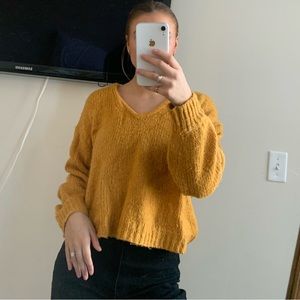Yellow Madewell sweater
